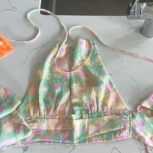 shein halter top never worn too small